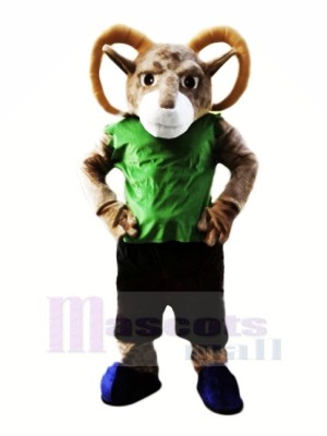 Power Sporty Ram Mascot Costumes Cartoon