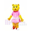 Female Daniel Tiger Mascot Costumes 