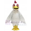 White Chick Chicken Mascot Costume Animal 