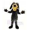 Cool Black Dog Mascot Costume Animal