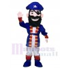 New Redbeard Pirate in Blue Mascot Costumes