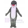 Lovely Grey Dolphin Mascot Costumes Sea Ocean 