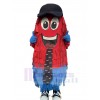 Car Wash Cleaning Brush mascot costume