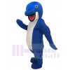 Cute Blue Whale Costume Mascot