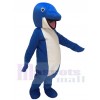Cute Blue Whale Costume Mascot
