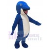 Cute Blue Whale Costume Mascot