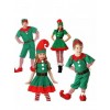 Christmas Elf Costumes kid Xmas cosplay Fancy dress Parent-child Suit Gift