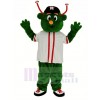 Astros Aliens with White T-shirt Mascot Costume