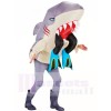 Ate by Shark Inflatable Halloween Blow Up Costumes for Adults