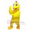 Yellow Chicken Hen Mascot Costume