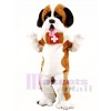 St. Bernard Dog Mascot Costume