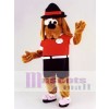 Coffee Dog Mascot Costume