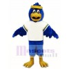 Blue Falcon Mascot Costume Character Eagle Bird