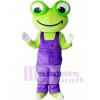 Cartoon Frog Mascot Costume