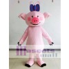 Character Adult Cute Pink Pig Mascot Costume