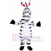 Cute Zebra Horse Mascot Costume