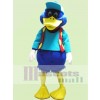 Cute Blue Duck Mascot Costume