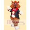 Gentle Georgia Glasses Cat Mascot Costume