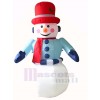 Christmas Inflatable Snowman with LED Lights Outdoor Indoor Holiday Decoration Yard Lawn Home Outside Art Decor