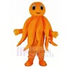 Orange Octopus Plush Adult Mascot Costume Cartoon