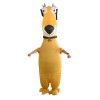 Funny Yellow Dog Inflatable Costume Halloween Christmas Costume for Adult