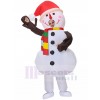 snowman inflatable costume