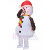 snowman inflatable costume