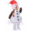 snowman inflatable costume