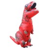 Red Tyrannosaurus T-Rex Dinosaur Inflatable Costume Halloween Xmas for Adult/Kid