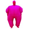 Rose Red Full Body Suit Inflatable Halloween Christmas Costume for Adult