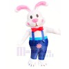 Easter Bunny Rabbit Inflatable Costume Fancy Dress Halloween