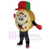 Pizza mascot costume