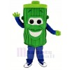 Green Garbage Trash Can Mascot Costume