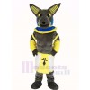 Gray Wolf Mascot Costume