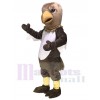 Cute Brown Tail Hawk Mascot Costume Animal