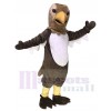 Cute Brown Tail Hawk Mascot Costume Animal