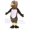 Cute Brown Tail Hawk Mascot Costume Animal