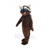 Raccoon mascot costume