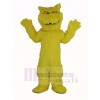 Slimy Yellow Monster Mascot Costume