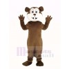 Brown Gopher Mascot Costume Animal