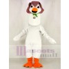 White Mother Goose Mascot Costume School	