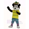 Golfing Gopher with Yellow T-Shirt Mascot Costume