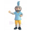 Knight Boy mascot costume