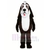 Basset Dog with White Scarf Mascot Costumes Animal