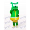 Green Bear Monster Cartoon Mascot Costume