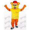 Yellow Male Pipi Bear Animal Mascot Costume