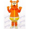 Yellow Bear Monster Animal Mascot Costume