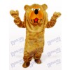 Brown Long Hair Bear Animal Mascot Costume