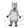 Grey Bear Luck Mascot Adult Costume Animal 