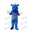 Blue Bear Mascot Adult Costume